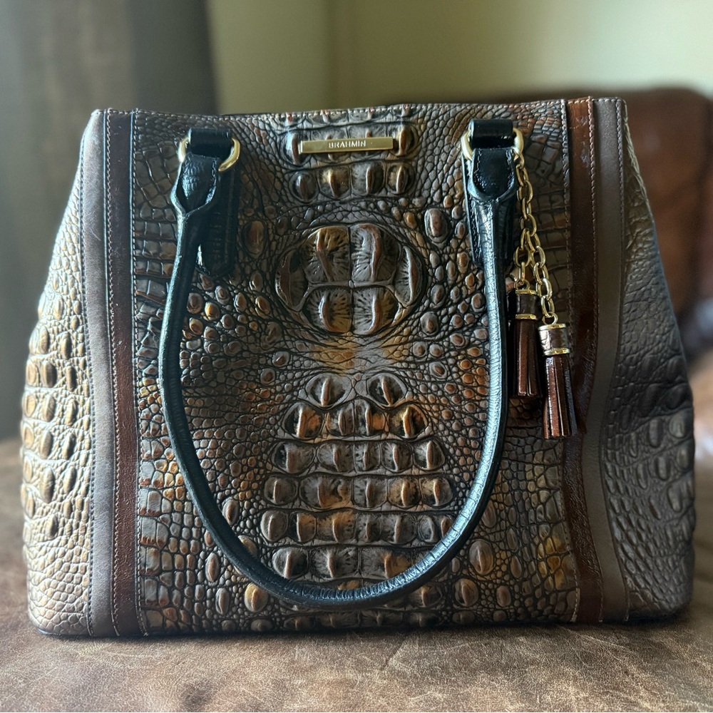 RARE BRAHMIN JOAN TOTE TRINA CAPRI MELBOURNE BAG